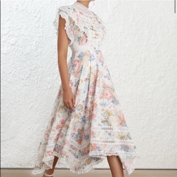 Nwot Zimmermann Bowie cotton lace dress - Picture 3 of 12